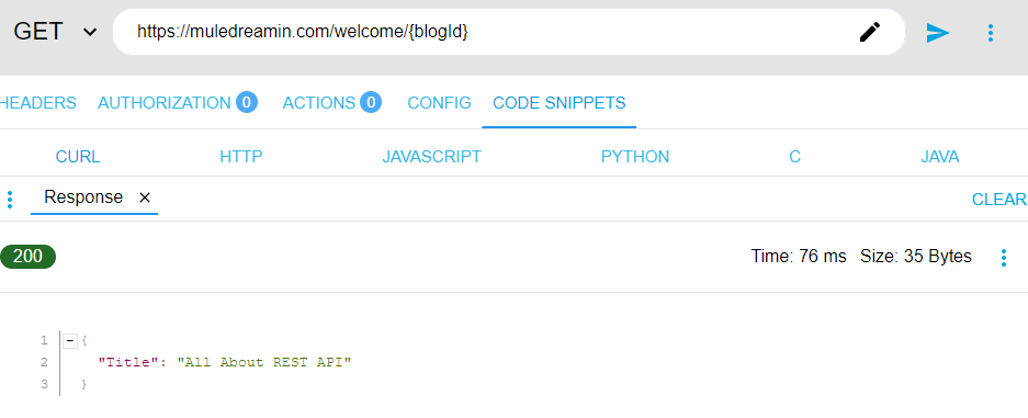 What is rest API